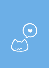 Chill out cat.(blue03)