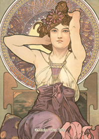 Mucha "Amethyst"