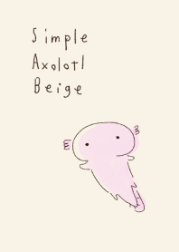 simple Axolotl beige Theme