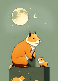 Ukiyo-e - Capybara fAf69c