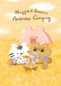 Maggie&Boom Bear-Autumn Camping