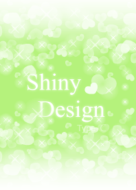 Shiny Design Type-C 黄緑×ハート