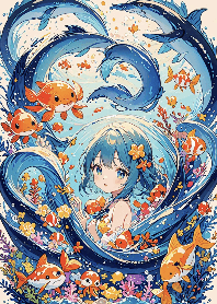 Ocean's Dreamscape (Blue)