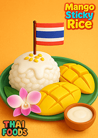 Thai Food : Mango Sticky Rice
