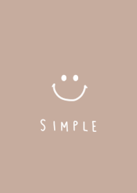 Smile and beige.
