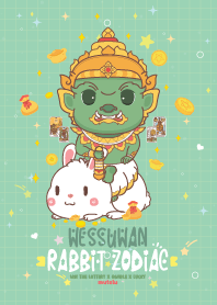 Wessuwan & Rabbit Zodiac + Fortune