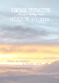 VINTAGE TYPEWRITER WISDOM Vol.XXXV