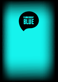 Black & Fluorescent Blue Theme