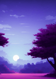 Night appearance background 9E6C84