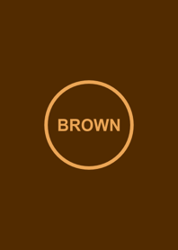 シンプル ブラウン [茶] No.3-4