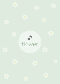 ดอกไม้ <โน้ตดนตรี> พิสตาชิโอ กรีน.