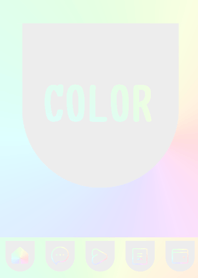 bw color rainbow  W15