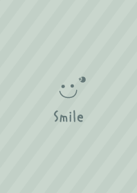 Smile Moon =Dullness Green= Stripe2