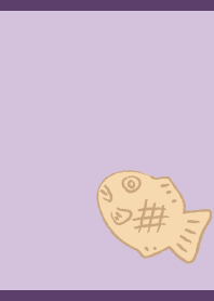 Taiyaki on purple