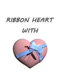 X+RIBBON HEART
