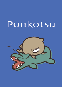 สีฟ้า : Everyday Bear Ponkotsu 4