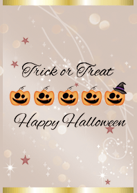ベージュ&ボルドー / ハッピーハロウィン