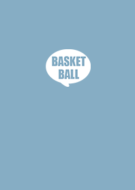 BASKETBALL くすみブルー