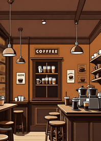 A corner of the coffee shop 44368E