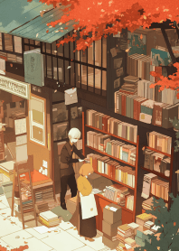 ร้านหนังสือโบราณที่สวยงาม 2