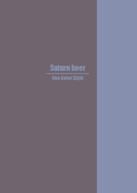 Saturn Beer - One Color Style