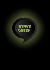Kiwi Green Button In Black V.4