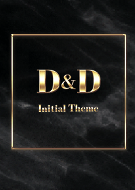 [ D&D ]  Initial Theme Gold Black