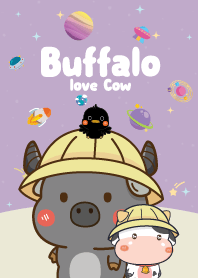 Buffalo&Cow Cutie Galaxy Violet
