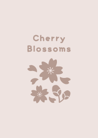 Cherry Blossoms18<Brown>