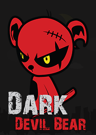 Dark Devil Bear Line Theme Line Store