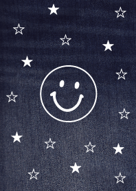 Smile - Denim star-joc