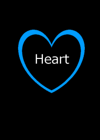 Heart and light blue from japan