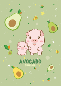Pig Avocado Lovely