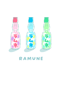รามูเนะ : เรียบง่าย สีขาว
