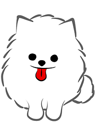 Kapook Puppy white