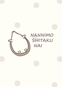 Lethargic hedgehog -beige- 2