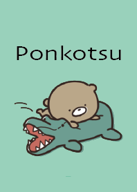 มิ้นท์ กรีน : Everyday Bear Ponkotsu 4