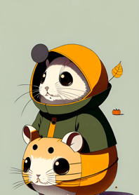 Halloween Hamster 91C83E
