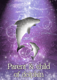 Parent & child of dolphin 2Purple50coins