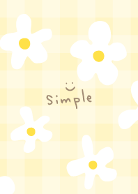 Cute White Flowers Simple7 from Japan