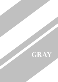 Simple Gray & White No.2