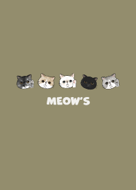 meowshead3 - olive