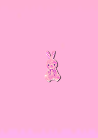 Simple plush rabbit 2