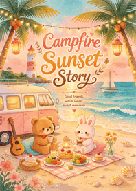 Campfire Sunset Story