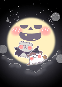Shiang a & Mo jian bear-Cute Halloween