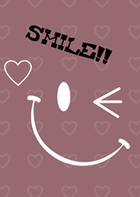 Smile !! pink Dull pink