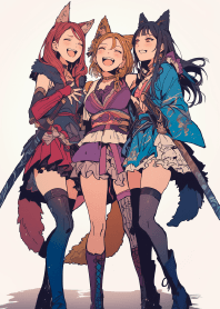 Cat Girl Good Friends 15