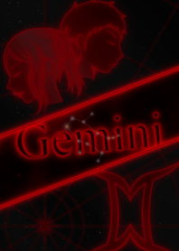 Gemini-Hitam Merah-