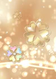 Lucky golden clover.