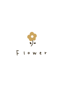 大人ナチュラル。お花。黄色。